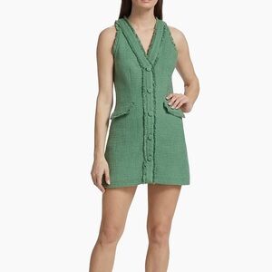 Cinq a Sept Leisha Dress in Frosted Spruce. EUC.